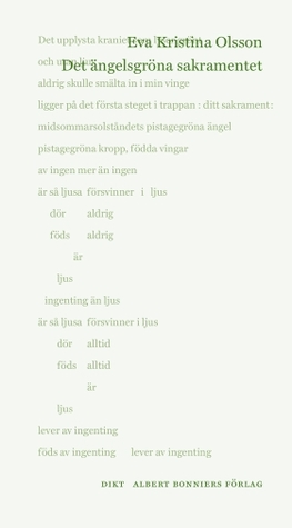 Det ängelsgröna sakramentet (Hardcover)