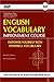 English Vocabulary Improvement Course by S. Rajinder Dhillon