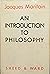 An Introduction to Philosophy