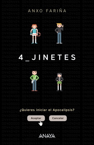 Portada de 4_Jinetes, de Anxo Fariña