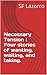 Necessary Tension: Four stories of wanting, waiting, and taking