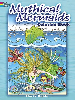 Mythical Mermaids Coloring Book (Paperback)