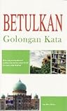 Betulkan Golongan Kata