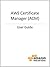 AWS Certificate Manager (ACM) User Guide