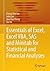 Essentials of Excel, Excel VBA, SAS and Minitab for Statistical and Financial Analyses