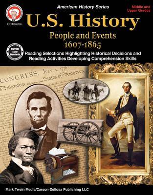Mark Twain American History Books, Grades 6-12 People & Events from 1607—1865 US History Workbook, Declaration of Independence, California Gold Rush, Pre Civil War, Classroom or Homeschool Curriculum
