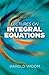 Lectures on Integral Equations (Dover Books on Mathematics)