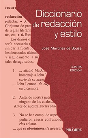 Diccionario de redacción y estilo (Paperback)
