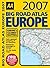 AA Big Road Atlas Europe