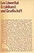 Erzählkunst und Gesellschaft. Die Gesellschaftsproblematik in der deutschen Literatur des 19.Jahrhunderts.