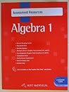 Holt McDougal Algebra 1: Common Core Assessment Resources with Answers