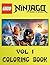 Lego Ninjago: Coloring Book - 80 Pages A4 (Volume 1)