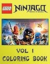 Lego Ninjago: Coloring Book - 80 Pages A4 (Volume 1)