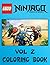 Lego Ninjago: Coloring Book - 80 Pages A4 (Volume 2)