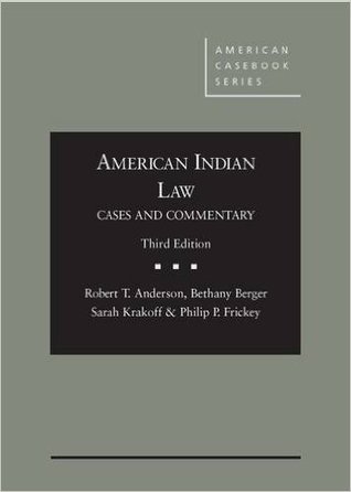 American Indian Law Cases and Commentary