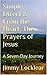Simple, Direct & From the Heart: The Prayers of Jesus: A Seven-Day Journey