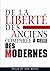 De la liberté des anciens comparée à celle des modernes (La Petite Collection) (French Edition)