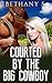 Romance: Courted By The BIG Cowboy