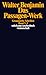 Das Passagen-Werk. 2 Teilbände