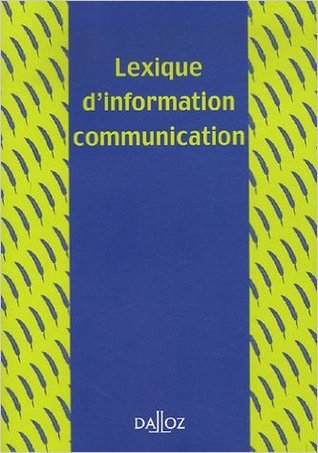 Lexique d'information communication
