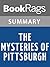 Summary & Study Guide The Mysteries of Pittsburgh by Michael Chabon