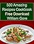 500 Amazing Recipes Cookbook Free Download