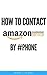 how to contact amazon customer services by phone