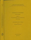 Georgios Pachymeres. Philosophia, Book  3. In Aristotelis de Caelo Commentary. Editio princeps. Prolegomena, Text, Indices.