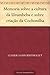 Memoria sobre a cultura da Urumbeba e sobre criação da Cochonilha (Portuguese Edition)