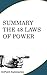 Summary: The 48 Laws of Power