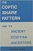 Coptic Share Pattern and its Ancient Egyptian Ancestors by Michael          Green