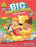 School Zone Big Preschool Workbook: 320 Pages, Toddler, Pre-K, ABCs, Alphabet, Basic Phonics, Writing Skills, Early Math & Numbers, Colors & Shapes, Matching, Follow Directions, Ages 3-5