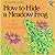 How to Hide a Meadow Frog & Other Amphibians