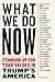 What We Do Now: Standing Up...