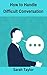How to Handle Difficult Conversation