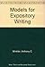 Models for Expository Writing