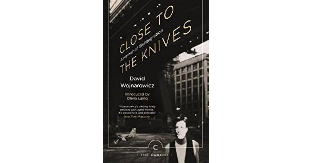 Close to the Knives A Memoir of Disintegration by David Wojnarowicz