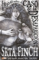 Portada de La verdad sobre el caso de la desaparición de la Srta. Finch, de Neil Gaiman