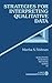Strategies for Interpreting Qualitative Data (Qualitative Research Methods Book 33)