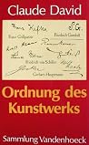 Ordnung des Kunstwerks Ordnung des Kunstwerks