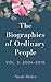 The Biographies of Ordinary People, Vol. 2: 2004 - 2016