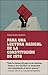 Para una lectura radical de la Constitución de 1978