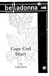 Cape Cod Diary (Belladonna* #40) Cape Cod Diary (Belladonna* #40)