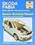 Skoda Fabia Service and Repair Manual (Haynes Service and Repair Manuals)