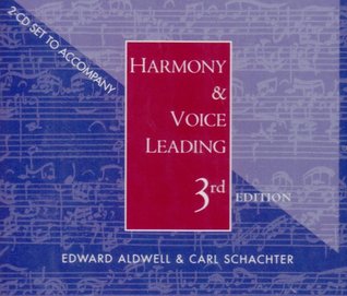 2 CD Set for Aldwell/Schachter’s Harmony and Voice Leading, 3rd (Audio CD)