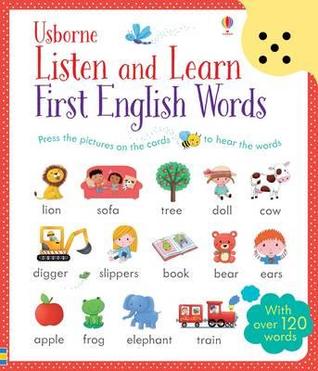 Listen and Learn First English Words (Unknown Binding)