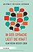 In der Sprache liegt die Kraft by Mechthild R. von Scheurl-De...