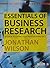 Essentials of Business Research
