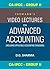 Video Lectures on Advanced Accounting (Set of 6 Dvds)