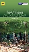 AA Walker's Map The Chilterns